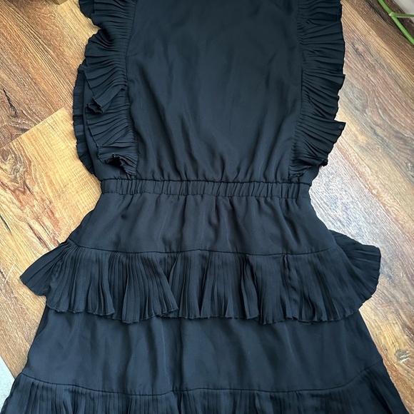 TCEC Black Ruffle Mini Dress - Picture 9 of 12